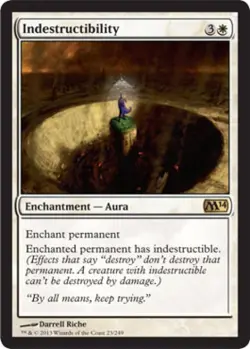 Indestructibility - Light Play MTG Magic 2014 Core Set - Image 1