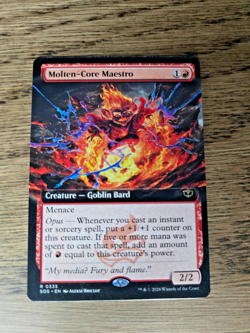 Molten-Core Maestro (Extended Art) Secrets of Strixhaven MTG NM - Image 1