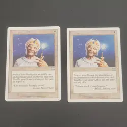 Magic: The Gathering Enlightened Tutor Sixth Edition x2 Instant White English - Image 1