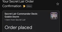 MTG Secret Lair Commander Deck Goblin Storm NEW/SEALED Preorder - Image 2