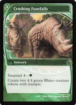 Crashing Footfalls (Future Sight) R Mystery Booster 2 204 NM - Image 1