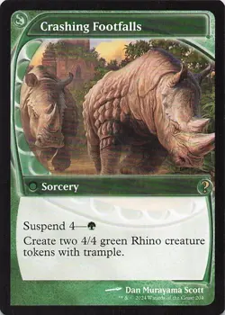 Crashing Footfalls (Future Sight) Mystery Booster 2 Regular - Image 1