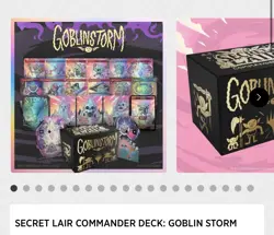 PreSale MTG Secret Lair Commander Deck Goblin Storm PRE-ORDER - Image 1