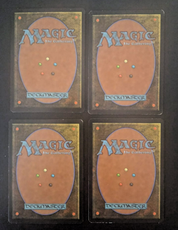 PLAYSET MAGIC MTG JITTE DI UMEZAWA 4x Betrayers of Kamigawa ITA - Image 2