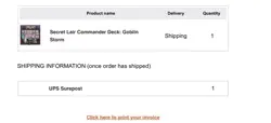 PreSale MTG Secret Lair Commander Deck Goblin Storm PRE-ORDER NEW/SEALED Quick! - Image 1