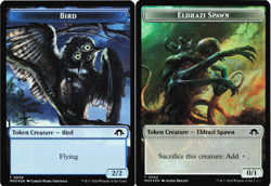Eldrazi Spawn / Bird Double-Sided Token (FOIL) - [Modern Horizons 3] MTG NM 💧 - Image 1