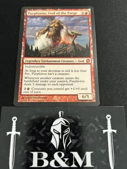 Purphoros, God of the Forge MTG theros Regular Mythic - Image 1