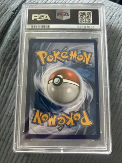 2017 Pokemon Sun & Moon Crimson Invasion Swablu Reverse Foil Card #79 PSA 9 MINT - Image 2