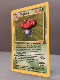 Vileplume 15/64 Unlimited Holo Rare - Pokemon Jungle Set MP - Image 3