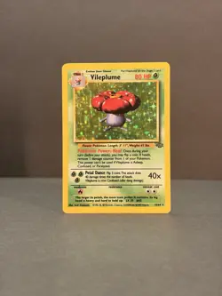 Vileplume 15/64 Unlimited Holo Rare - Pokemon Jungle Set MP - Image 4