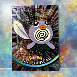 2000 Pokemon Card Topps Chrome Poliwag #60 - Image 1