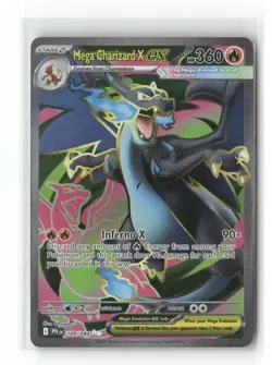 Pokemon TCG Phantasmal Flames #109/094 Mega Charizard X EX Ultra Rare - Image 1