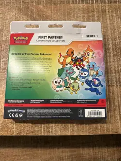 Pokemon First Partner Illustration Collection Sealed Series 1 - Image 2