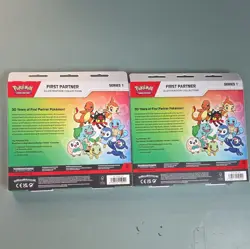 Pokemon TCG First Partner Illustration Collection Series 1 Promo. 2 Boxes! - Image 2