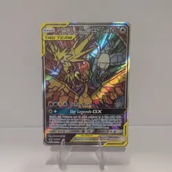 Pokemon Moltres & Zapdos & Articuno GX #SM210 Hidden Fates Black Star Promo - Image 1