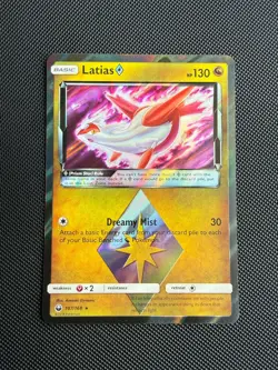Pokemon Latias ◇ Prism Star Rare 107 - 2018 Celestial Storm LP - Image 1