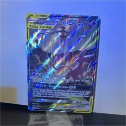 The Pokemon Company Espeon & Deoxys GX 177/236 Unified Minds Holo Ultra Rare 26… - Image 1
