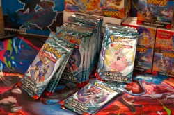 Pokemon Journey Together Booster Packs lot x33 New Factory Sealed - Image 1