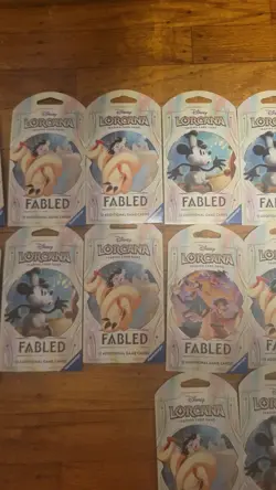 Disney Lorcana Fabled (24) Sleeved Booster Packs*** - Image 4