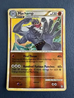 Pokemon TCG Machamp 26/102 Triumphant Reverse Holo - Image 1