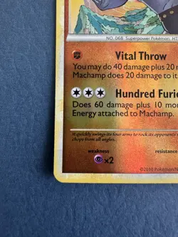 Pokemon TCG Machamp 26/102 Triumphant Reverse Holo - Image 3