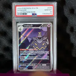 Dusknoir 070/064 Shrouded Fable Pokemon PSA 10 - Gem Mint! Illustration Rare - Image 1