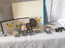 Pokemon 25th Celebrations Lot Of 61 Cards & White ETB Box Rares Holo Estate Find - Image 1