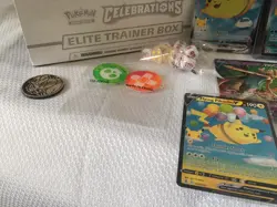 Pokemon 25th Celebrations Lot Of 61 Cards & White ETB Box Rares Holo Estate Find - Image 4