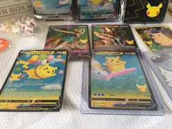 Pokemon 25th Celebrations Lot Of 61 Cards & White ETB Box Rares Holo Estate Find - Image 5