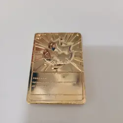 Pokemon 23K Gold Plated TOGEPI Trading Card 1999 Burger King Clear Plastic Box - Image 2