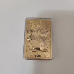 Pokemon 23K Gold Plated TOGEPI Trading Card 1999 Burger King Clear Plastic Box - Image 4