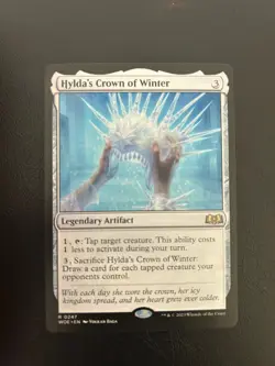 Hylda's Crown of Winter Wilds of Eldraine Regular Rare Mtg 247 - Image 1
