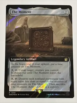 MTG Universes Beyond: Doctor Who The Moment Extended Art Surge Foil 1050 NM Rare - Image 1