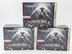 Lot of (3) Magic: The Gathering Phyrexia All Will Be One Bundle Sealed - Image 1