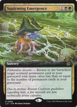 Squirming Emergence (Extended Art) The Lost Caverns of Ixalan Regular - Image 1