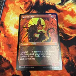 1x MTG - Spitfire Lagac - FOIL, Showcase - Zendikar Rising, ZNR - NM - Image 1