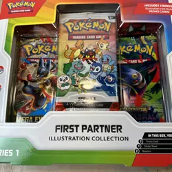 Lot 2 Pokemon First Partner Illustration Collection Series 1 Box Sealed - Image 4