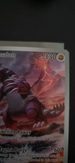 Pokemon Groudon SV04: Paradox Rift 199/182 IR Holo English 2023 130HP - Image 3