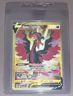 Galarian Moltres V 183/172 - Brilliant Stars Pokemon - Image 1