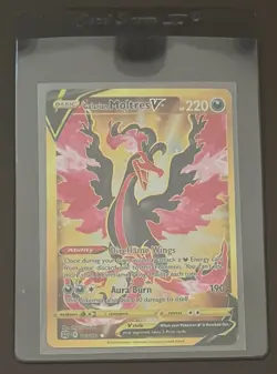 Galarian Moltres V 183/172 - Brilliant Stars Pokemon - Image 3