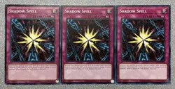 Shadow Spell LDK2-ENK35 (x3) Legendary Decks II Unlimited Edition NM - Image 1
