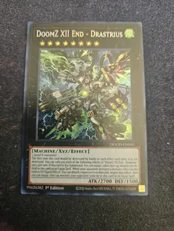 Yu-Gi-Oh! Doomz XII End-Drastrius 1st Ed DOOD-EN045 Konami DOOM - Image 1