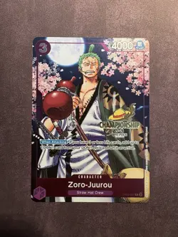 Zoro-Juurou CS 25-26 Stamped Event Pack Championship - One Piece TCG Card Promo - Image 2