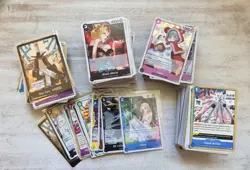 350+ Card One Piece TCG Lot English Cards Rares Included Bulk Collection - Image 1