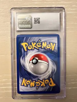 MACHAMP Holo 8/102 Base Set 1st Edition Pokemon Card Graded CGC 7 - Image 2