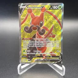 Pokemon - Kricketune V - 142/163 - SWSH Battle Styles - Full Art Card - Image 1