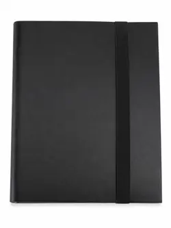 Trading Card Album Binder Folder 360 Side Loading Card Holder Black 9 Pocket - Image 2