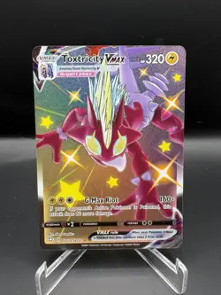 Toxtricity VMAX SV113/SV122 Shining Fates: Shiny Vault Pokemon Card NM - Image 1