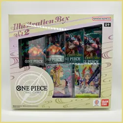 One Piece Card Game Illustration Box Vol. 2 & Vol. 4 Factory Sealed - Image 1