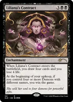 Liliana's Contract (Secret Lair) FOIL Promo NM Enchantment Rare CARD ABUGames - Image 1